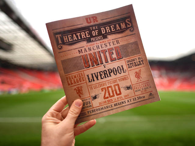 the matchday programme ahead of the premier league match between manchester united and liverpool at old trafford on march 10 2018 in manchester england photo getty