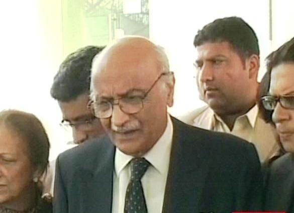 a screengrab showing air marshal retd asghar khan