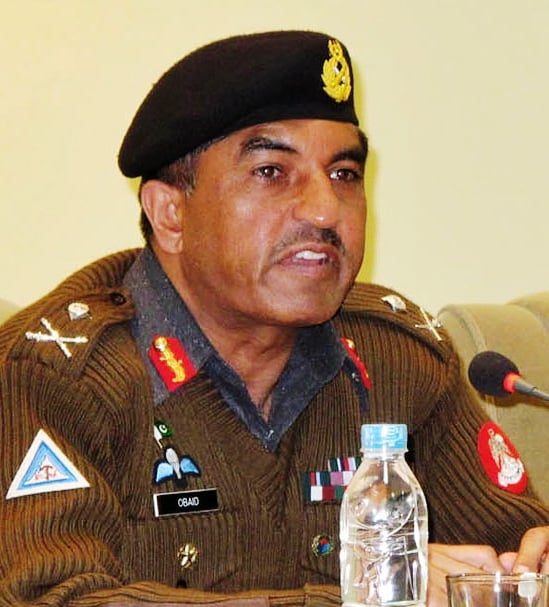 lieutenant general obaidullah khan khattak was one of the three who were promoted photo online file