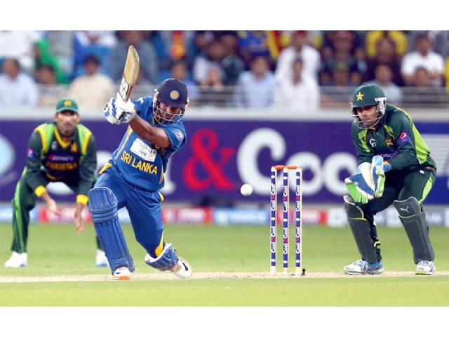kumar sangakkara top scored with a 58 run knock off 67 balls as he laid the foundations for a sri lanka win in dubai photo afp kumar sangakkara top scored with a 58 run knock off 67 balls as he laid the foundations for a sri lanka win in dubai photo afp