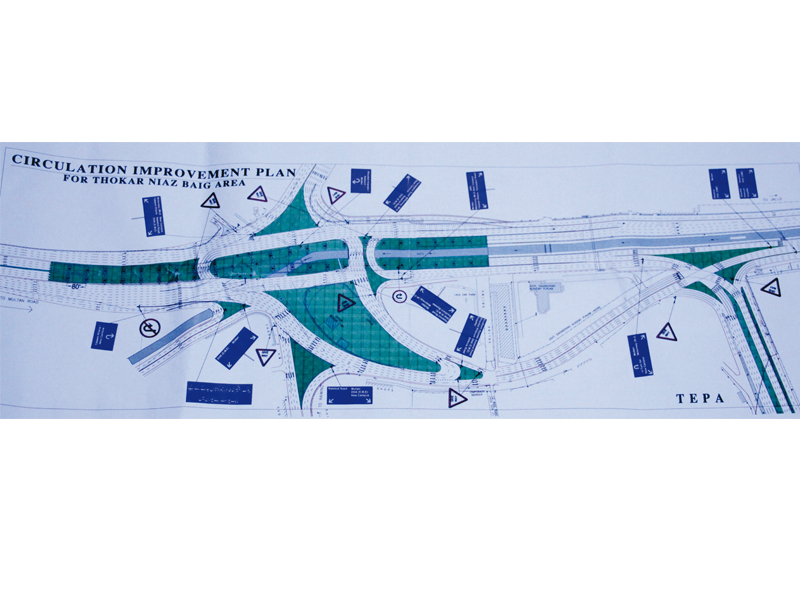 tepa plans to be build a u turn bridge under the flyover during the canal closure