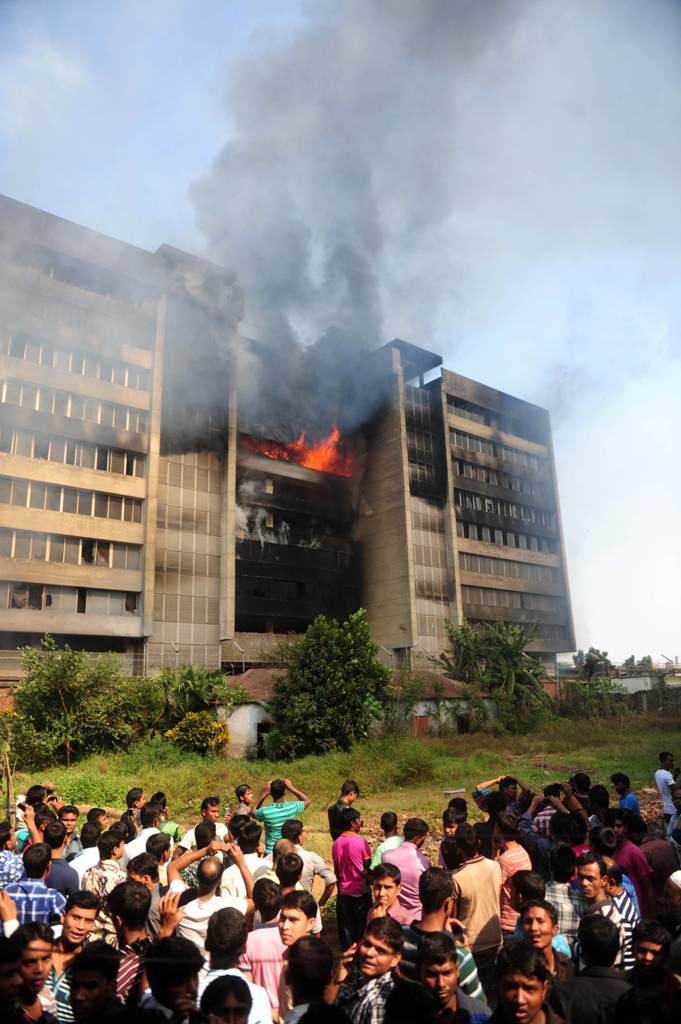 file photo of a fire in a garment factory in bangladesh photo afp