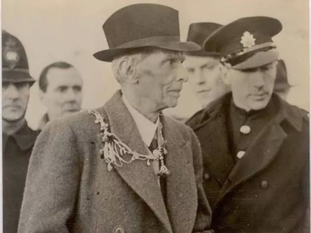quaid e azam muhammad ali jinnah on his arrival in london c 1946 photo courtesy archive 150 quaid e azam muhammad ali jinnah on his arrival in london c 1946 photo courtesy archive 150
