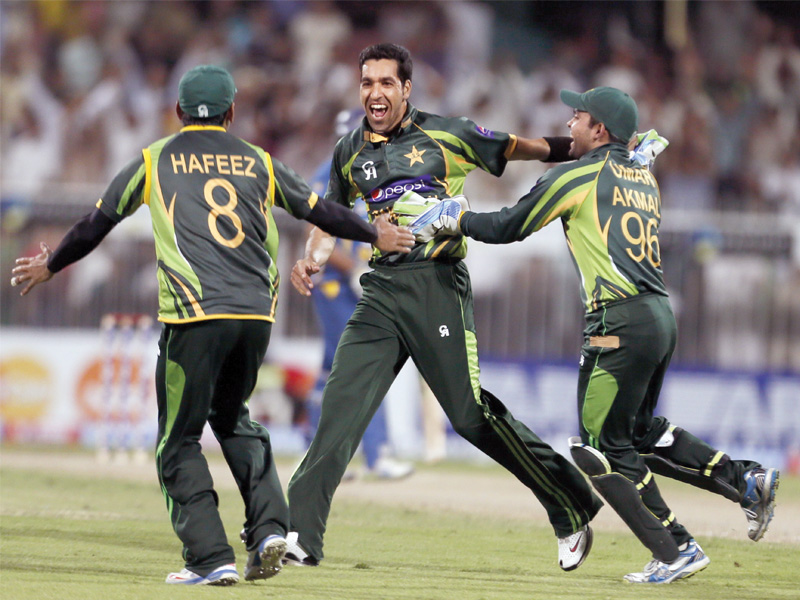 umar gul is looking to continue on his return form that saw him end with match figures of three for 19 in the third odi against sri lanka photo afp