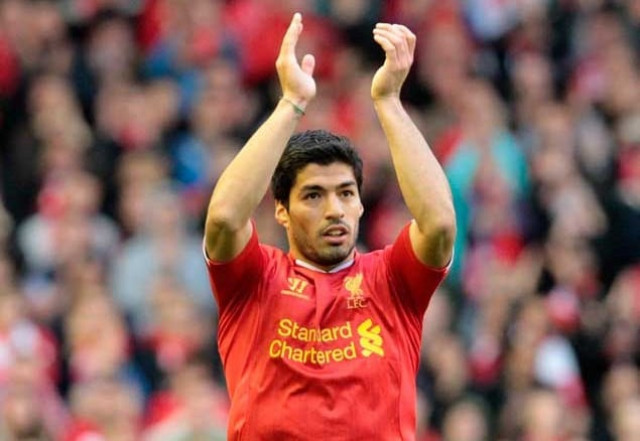 clash of the titans liverpool will be banking on star striker luis suarez as they take on manchester city at a top of the table clash on thursday photo afp clash of the titans liverpool will be banking on star striker luis suarez as they take on manchester city at a top of the table clash on thursday photo afp