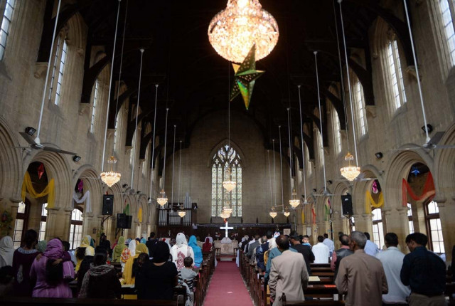 pakistani christians attend a christmas day mass at st patrick 039 s cathedral in karachi on december 25 2013 photo afp pakistani christians attend a christmas day mass at st patrick 039 s cathedral in karachi on december 25 2013 photo afp