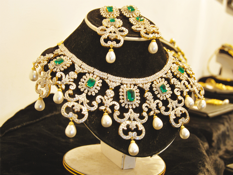 jewellery designer ahmed haroon khan doesn t compromise when it comes to the quality of his wares photos arif soomro express