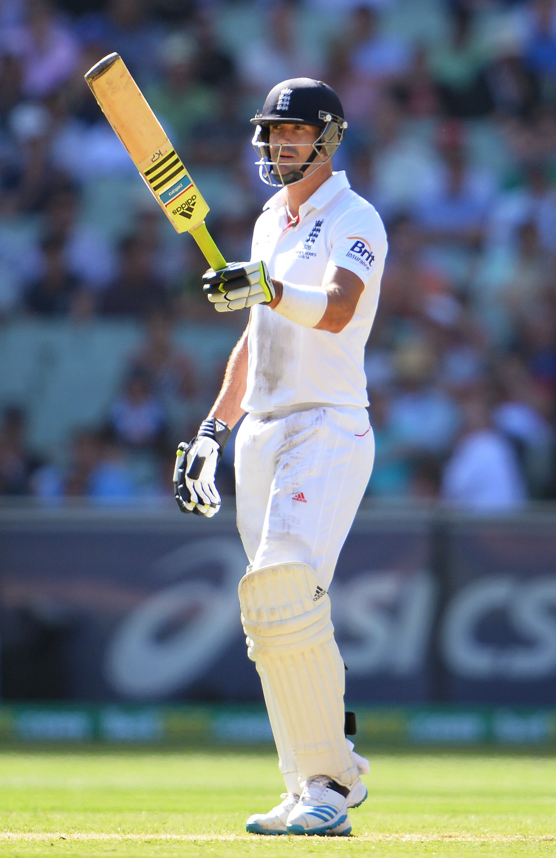 cautious approach kevin pietersen curbed his natural attacking instincts to stay unbeaten on 67 off 152 balls at stumps on day one photo afp