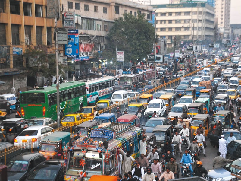 traffic volume data for the paper estimation of traffic congestion cost   a case study of a major arterial in karachi was collected at nine different points along the stretch from the airport to the steel mill junction photo file