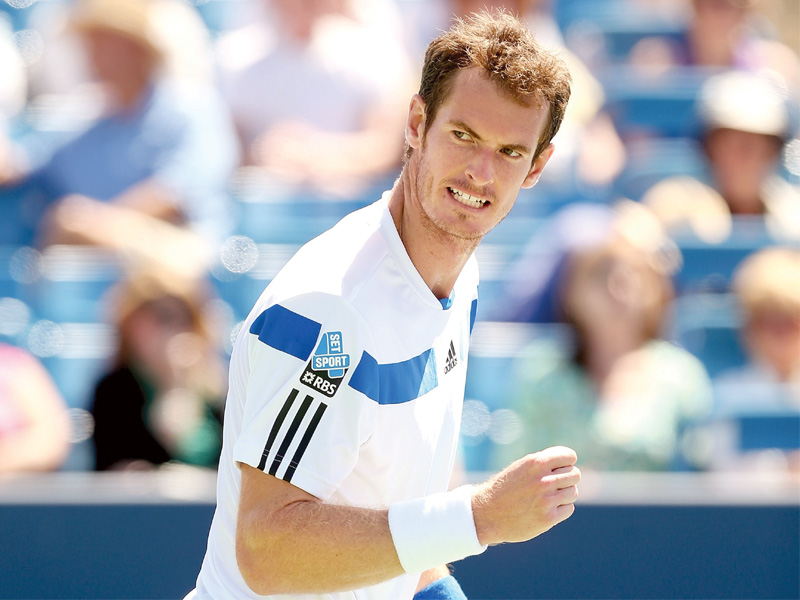 andy murray defeated switzerland s stanislas wawrinka 6 3 6 4 in abu dhabi on friday photo afp file