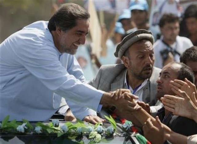 afghan presidential candidate abdullah abdullah l is mobbed by supporters as he arrives to give a campaign speech at the shrine of hazrat ali in mazar i sharif in balkh province august 13 2009 photo reuters file afghan presidential candidate abdullah abdullah l is mobbed by supporters as he arrives to give a campaign speech at the shrine of hazrat ali in mazar i sharif in balkh province august 13 2009 photo reuters file