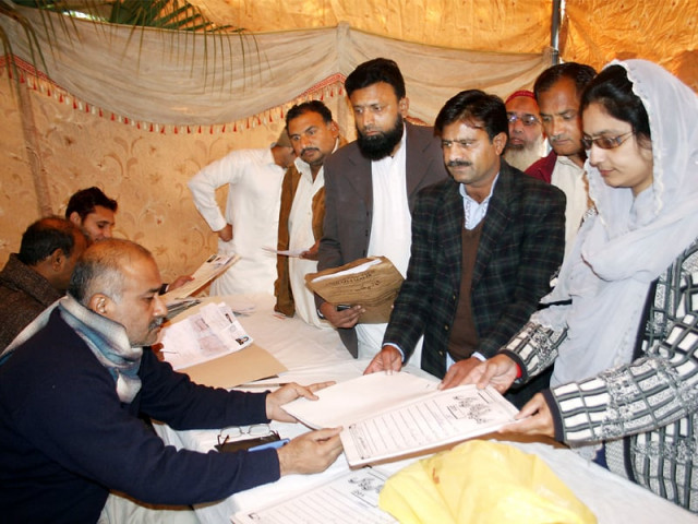 candidates were given time till friday midnight to file their papers photo abid nawaz express candidates were given time till friday midnight to file their papers photo abid nawaz express