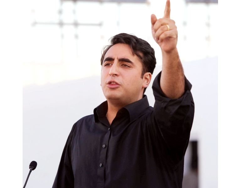 bilawal addresses supporters in garhi khuda bakhsh on the death anniversary of benazir bhutto photo nudero house