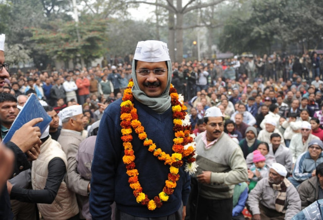 india 039 s aam aadmi party leader arvind kejriwal is greeted by supporters as he arrives at a public meeting in new delhi photo afp india 039 s aam aadmi party leader arvind kejriwal is greeted by supporters as he arrives at a public meeting in new delhi photo afp