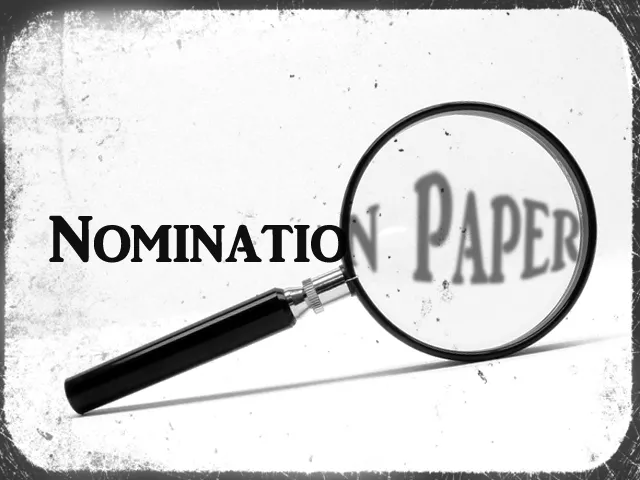 the process of submitting nomination papers began on thursday and continued till sunday the process of submitting nomination papers began on thursday and continued till sunday