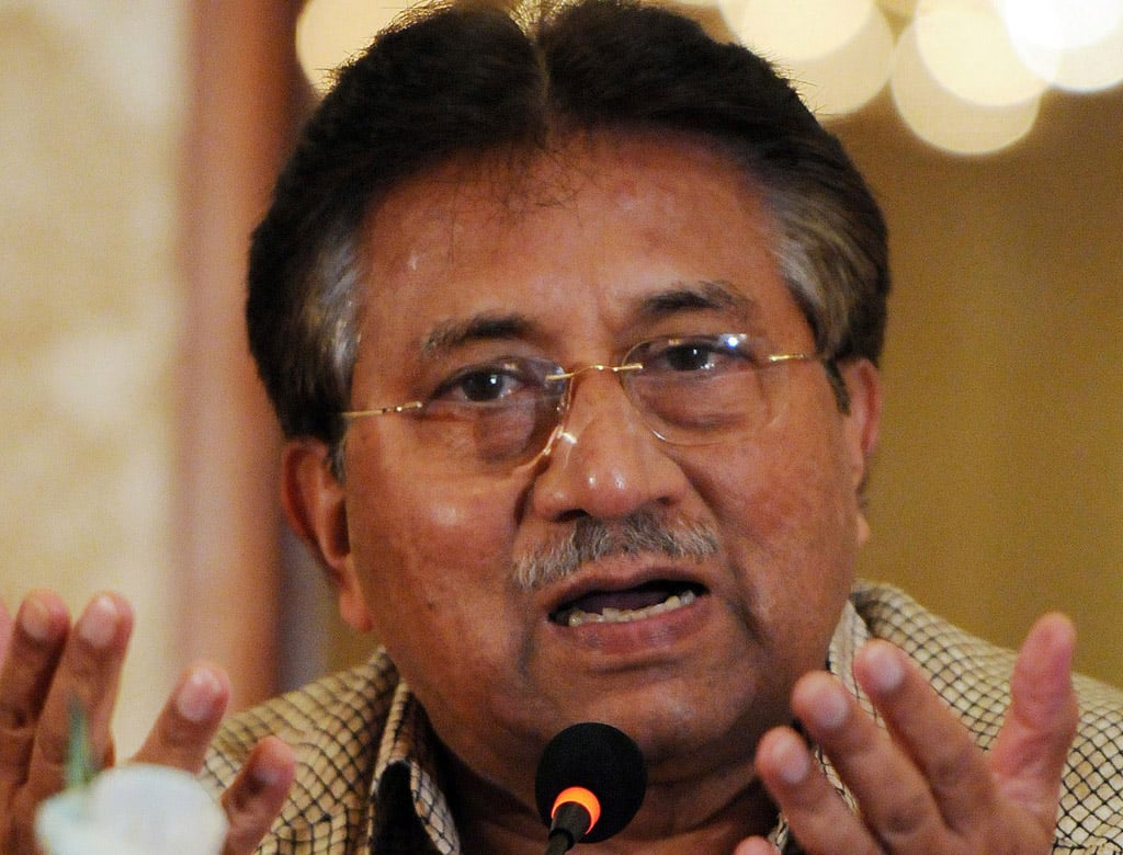 musharraf said it was strange that despite being the one grieved by his october 12 actions prime minister nawaz sharif had so far shown no interest in pursuing treason charges against him photo afp file