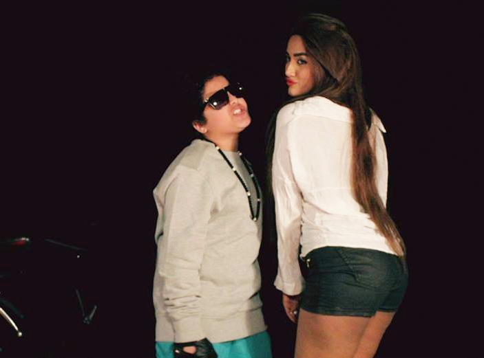 mathira collaborates with a very young rapper for this sexy new music video photo publicity