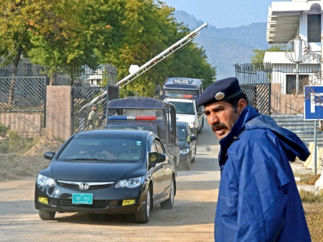 special court judges leave after the case hearing of pervez musharraf photo afp special court judges leave after the case hearing of pervez musharraf photo afp