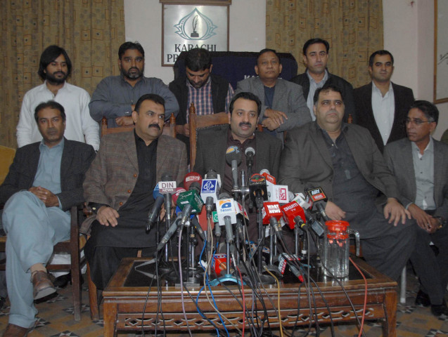 apcoa chairman khalid arain speaking at the press conference in karachi photo express irfan ali apcoa chairman khalid arain speaking at the press conference in karachi photo express irfan ali