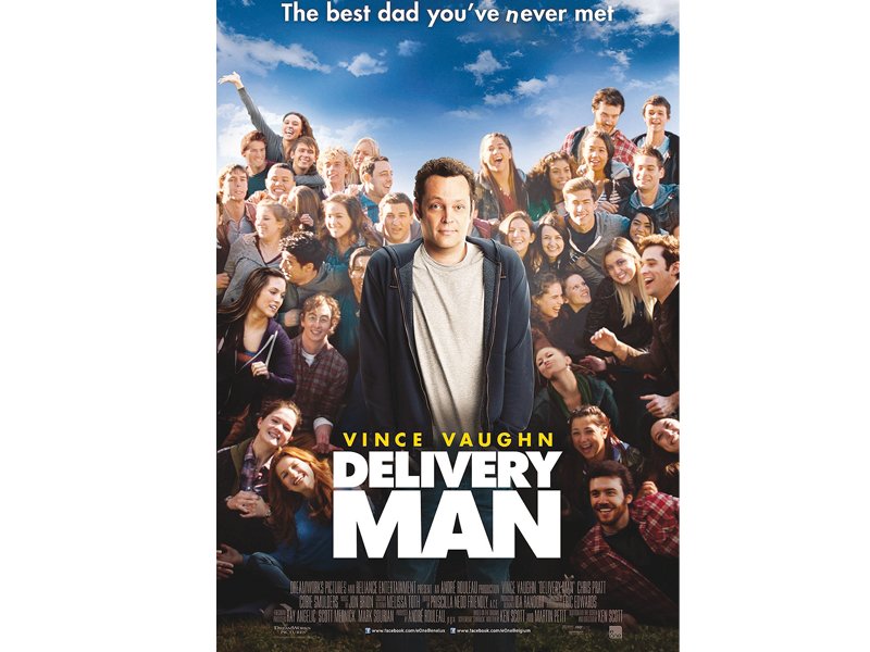 movie review delivery man   fatherhood served
