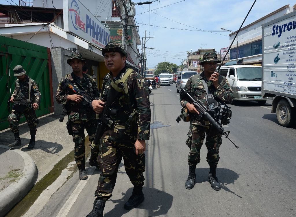 file photo of philippine soldiers photo afp