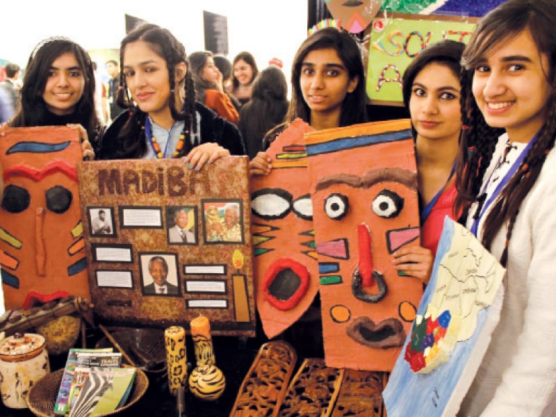 stalls established at global village photo muhammad javaid express