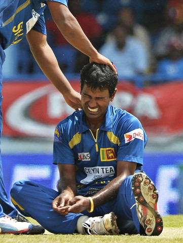 there will be no replacement for kulasekara as sri lanka have enough fast bowlers in the squad said mathews photo afp file there will be no replacement for kulasekara as sri lanka have enough fast bowlers in the squad said mathews photo afp file