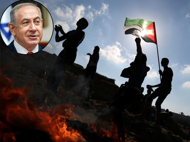 when thousands of palestinians rallied for freedom this past weekend benjamin netanyahu s response was not to stand by their freedom
