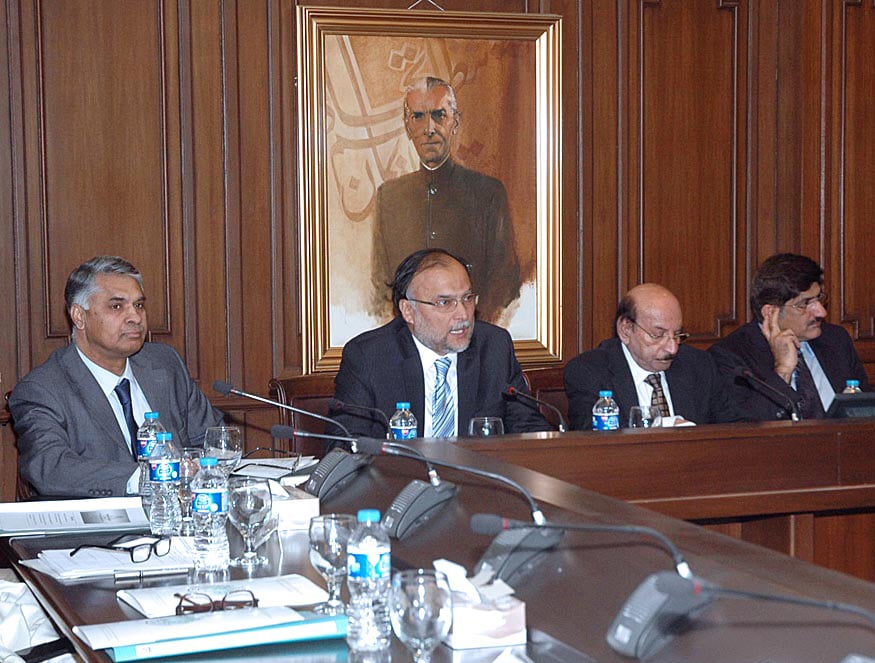 ahsan iqbal addressing provincial consultative workshop on vision for 2025 photo pid