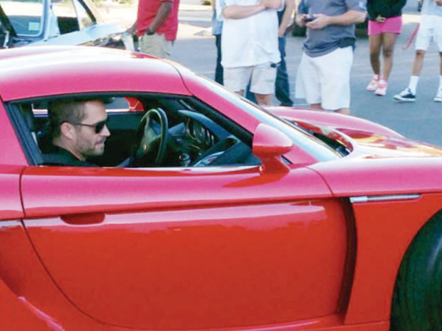 actor paul walker is pictured for the last time on november 30 2013 before this porsche carerra gt smashed into a pole and burst into flames photo file actor paul walker is pictured for the last time on november 30 2013 before this porsche carerra gt smashed into a pole and burst into flames photo file