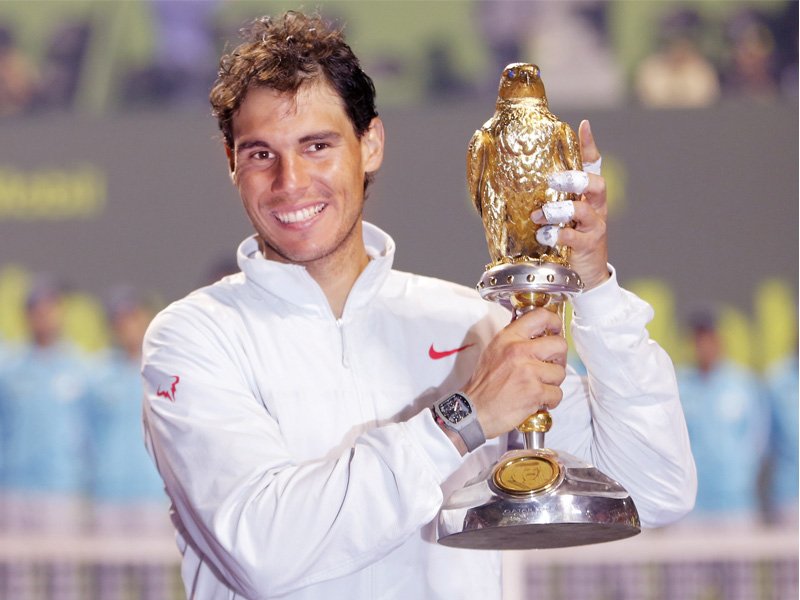 winning the qatar open title has given nadal the confidence that he is in good enough shape to challenge in a week s time for the australian open photo reuters