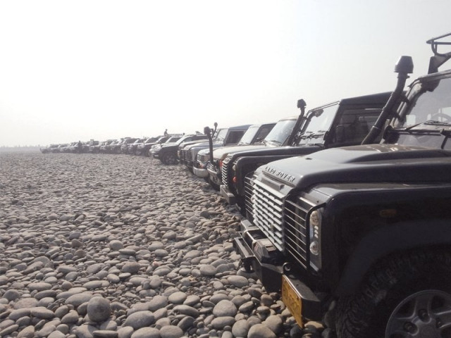 the participants had to cover a distance of 1 7 km and cross the river at four points or hurdles photo hidayat khan express the participants had to cover a distance of 1 7 km and cross the river at four points or hurdles photo hidayat khan express