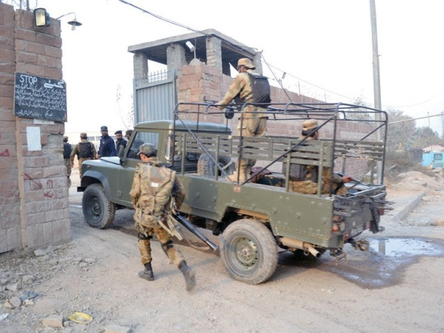 a contingent of pakistan army was dispatched to the central jail peshawar photo muhammad iqbal express a contingent of pakistan army was dispatched to the central jail peshawar photo muhammad iqbal express
