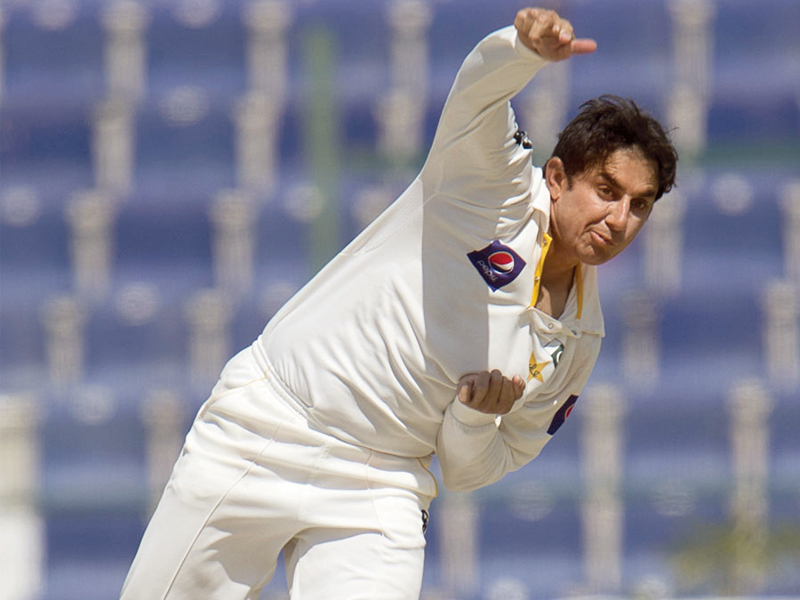 pakistan are hoping for an improved show from ace spinner saeed ajmal as they plot to topple sri lanka in dubai photo afp