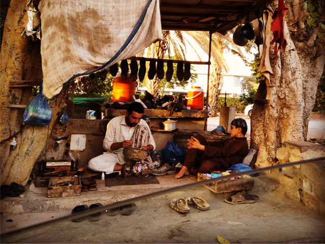 the 42 year old khan took over his father s mochi business after the latter retired four years ago photo sarah fazli the 42 year old khan took over his father s mochi business after the latter retired four years ago photo sarah fazli