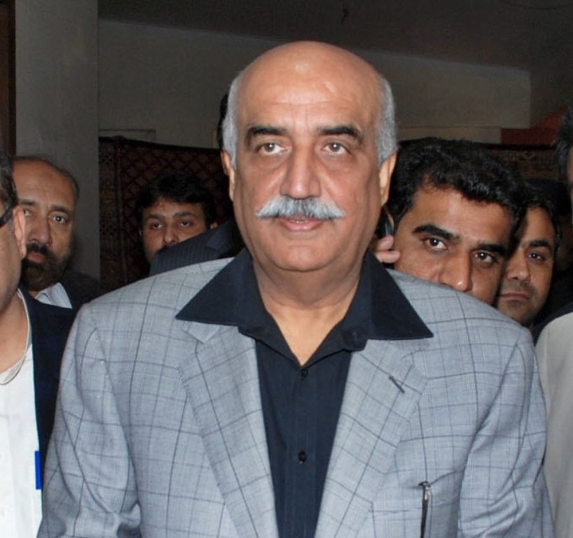 leader of opposition in the national assembly syed khursheed shah photo riaz ahmed