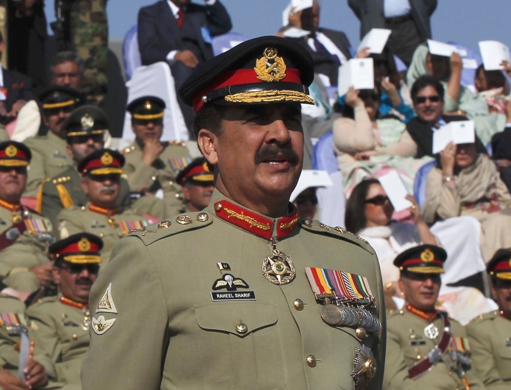 army chief general raheel sharif photo reuters