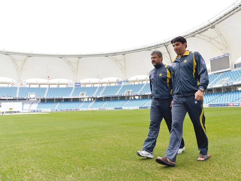 misbah expects spin friendly wicket against opponents in second test photo afp misbah expects spin friendly wicket against opponents in second test photo afp