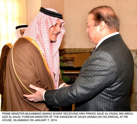 saudi foreign minister saud alfaisal shakes hands with prime minister nawaz sharif in islamabad photo pid saudi foreign minister saud alfaisal shakes hands with prime minister nawaz sharif in islamabad photo pid