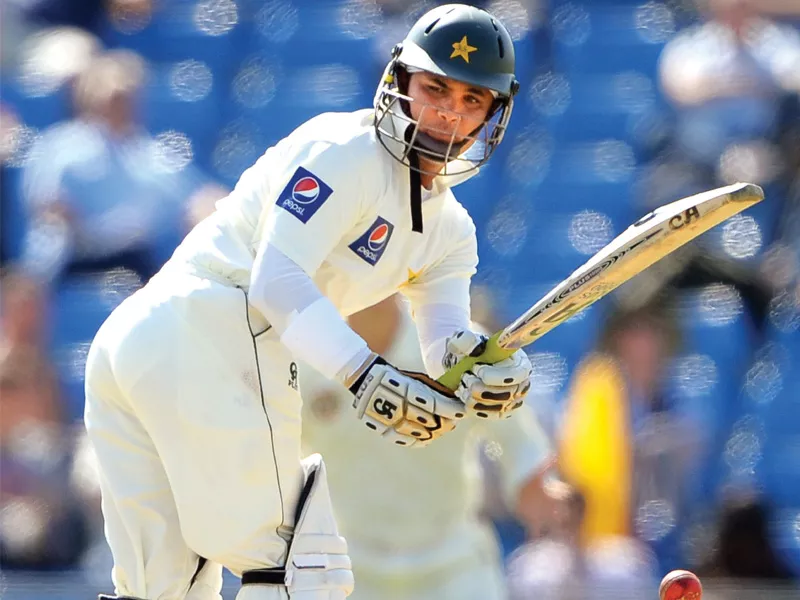 earlier imran farhat s struck an unbeaten 300 which inspired hbl to amass 599 for seven in their first innings photo afp file earlier imran farhat s struck an unbeaten 300 which inspired hbl to amass 599 for seven in their first innings photo afp file