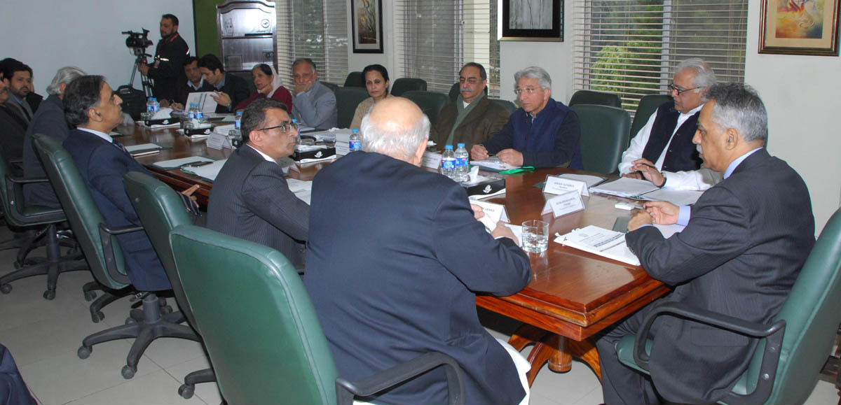 chairman mohammad zubair umar chairing the first meeting on thursday jan 8 photo pid