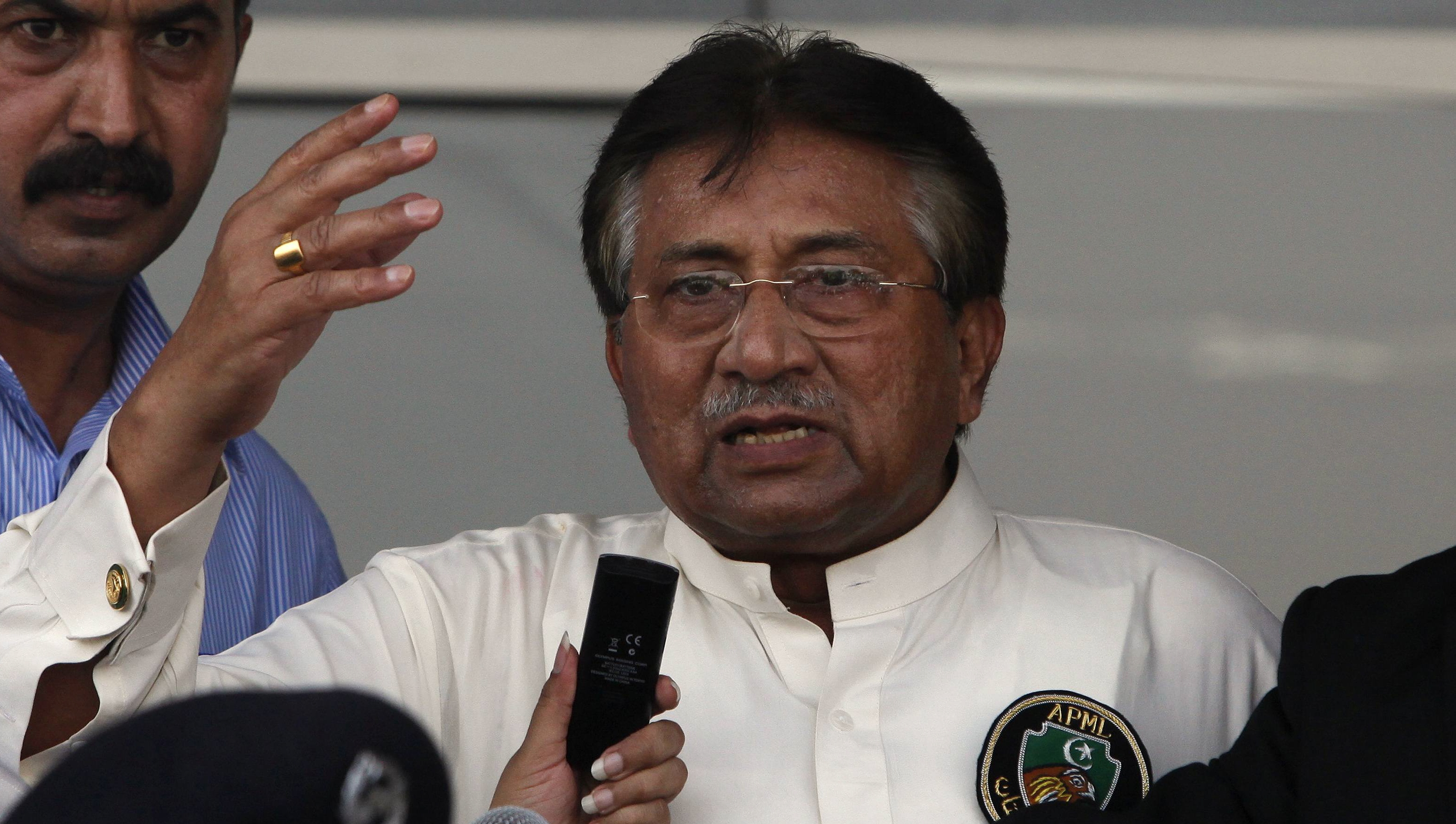 file photo of former president pervez musharraf photo reuters