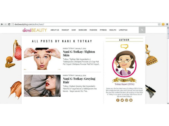 with expert advice the website aims to cover all facets of beauty for south asian females with expert advice the website aims to cover all facets of beauty for south asian females