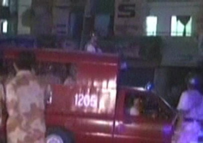 rangers kill one arrest another for attacking van in karachi