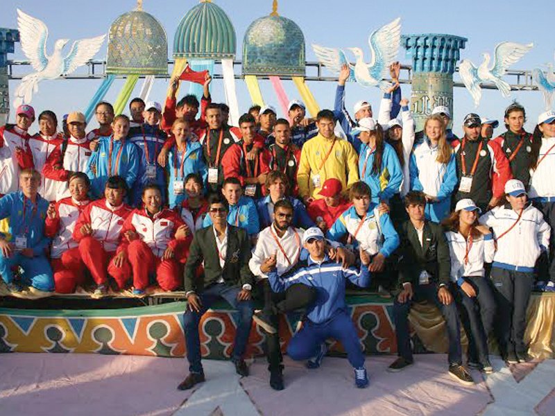 manoucheher siddiqui hassan currimbhoy and abdul rehman were selected to represent pakistan in the youth olympic games in uzbekistan photo courtesy manoucheher siddiqui