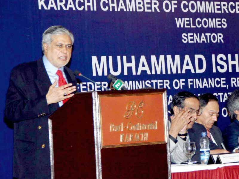 dar promised karachi s business community a major surgery of the country s economy at an inauguration ceremony on wednesday photo ppi
