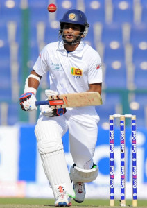 third test sri lanka steady at 220 5 at close of first day s play