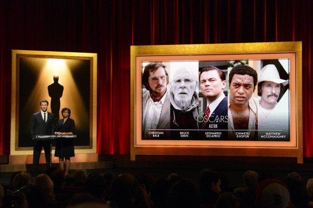 actor chris hemsworth l and academy of motion picture arts and sciences president cheryl boone isaacs announce the nominees for the 86th academy awards in beverly hills california january 16 2014 photo reuters actor chris hemsworth l and academy of motion picture arts and sciences president cheryl boone isaacs announce the nominees for the 86th academy awards in beverly hills california january 16 2014 photo reuters