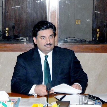 federal minister khurram dastagir khan photo sana file