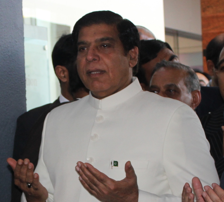 former prime minister raja pervaiz ashraf photo waqas naeem